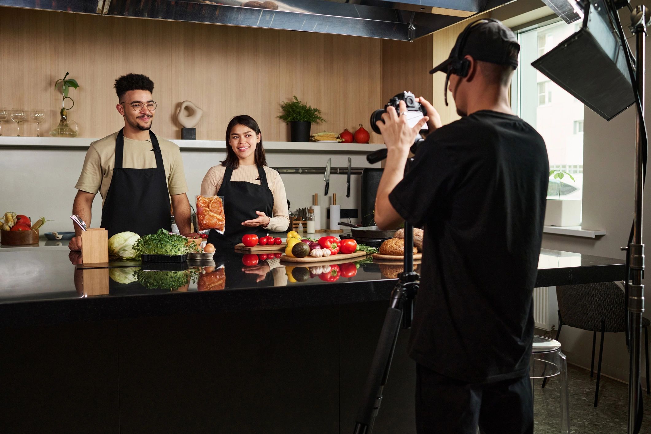 modern food blog team