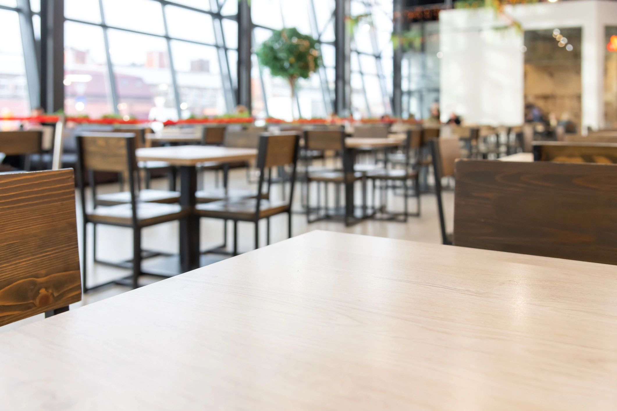 restaurant food photography modern clean